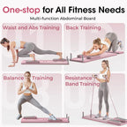 At Home Pilates Foldable Board 4-in-1