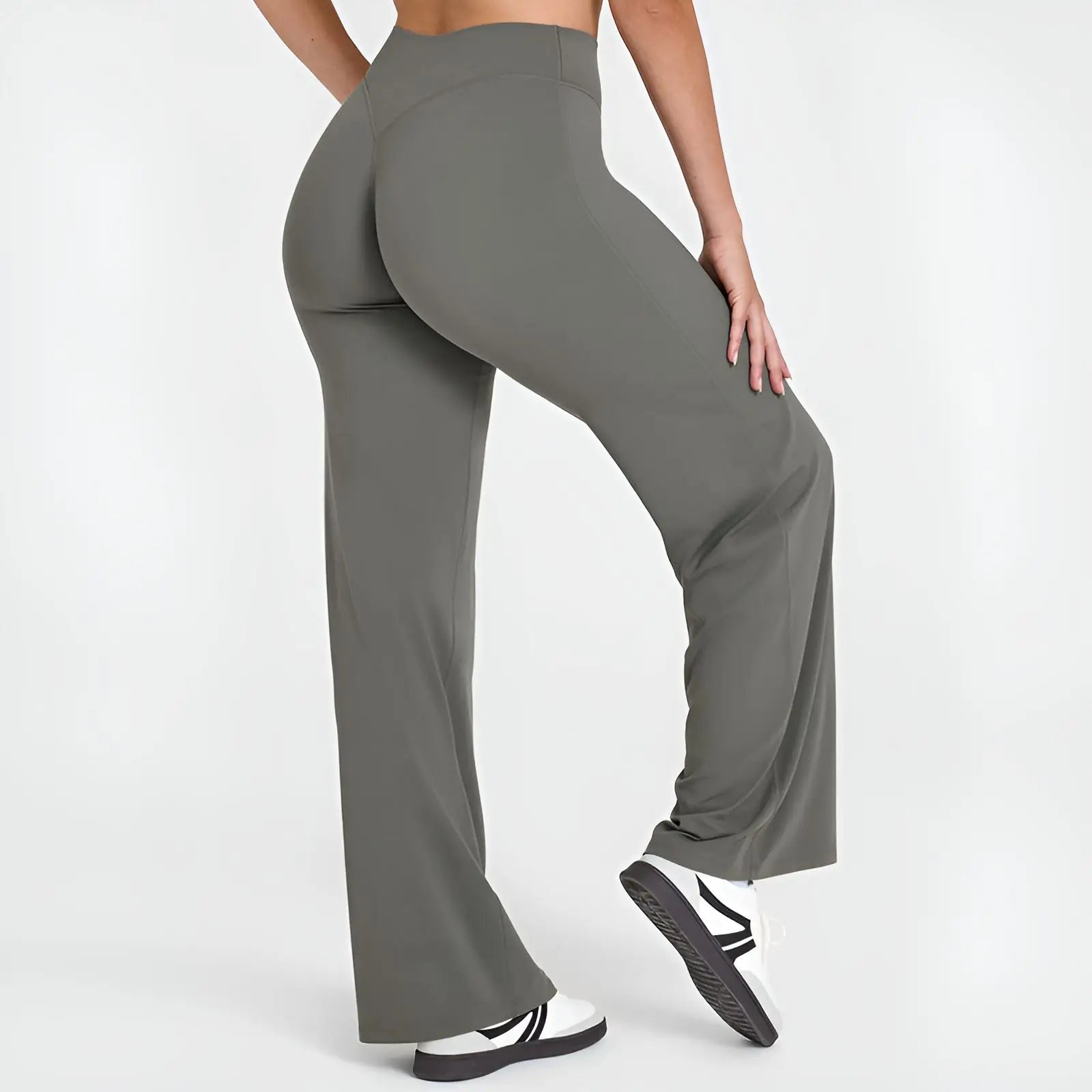Mid-Waist Yoga Pants GYM Pilates