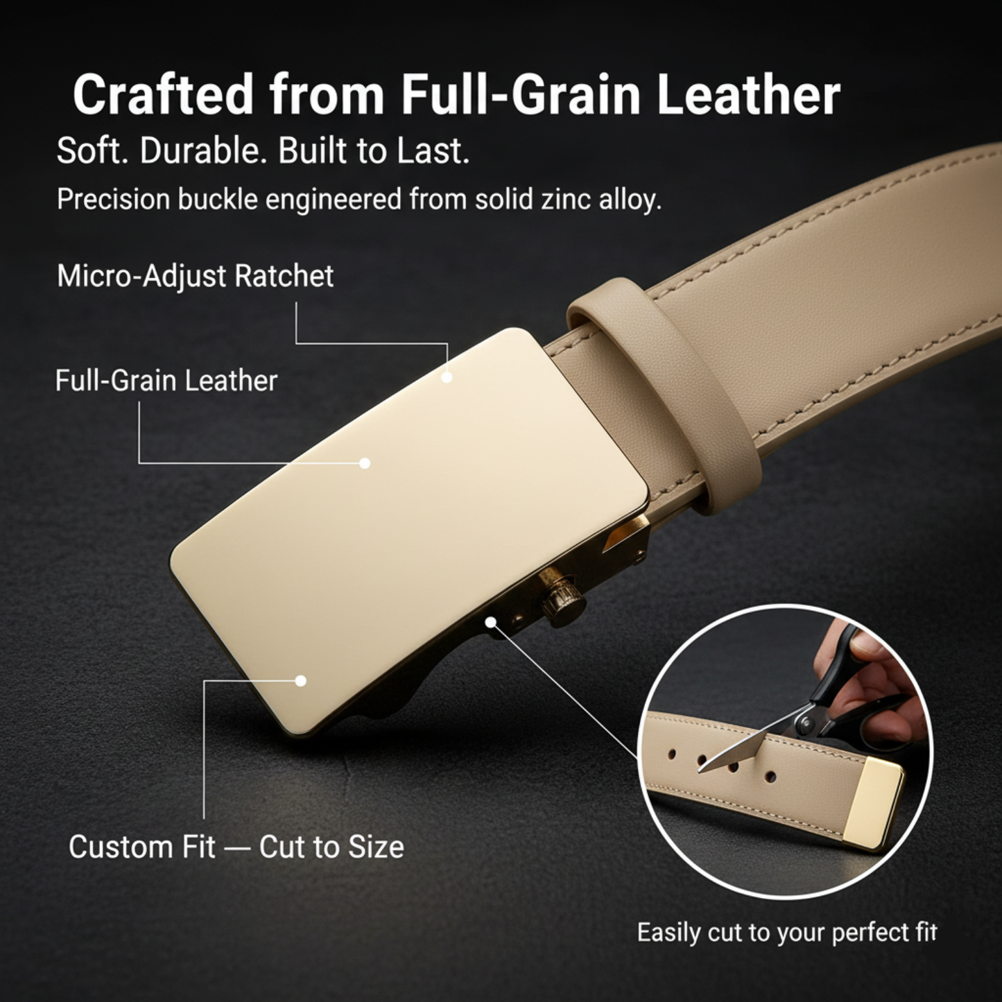 Precision Ratchet Belt